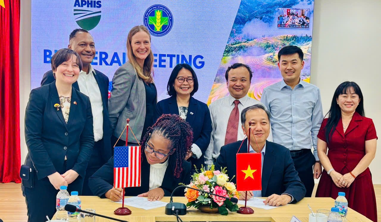 Họp song phương giữa Việt Nam và Hoa Kỳ trong  lĩnh vực Kiểm dịch thực vật