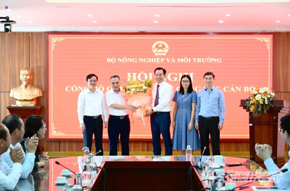 Ông Dương Đức Huy giữ chức Cục trưởng Cục Trồng trọt và Bảo vệ thực vật