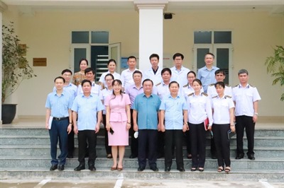Bộ trưởng Lê Minh Hoan đến thăm quan và làm việc với một số đơn vị thuộc Cục tại Hà Nội
