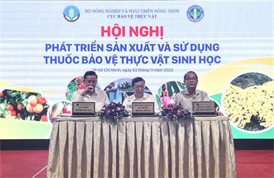 Hội nghị phát triển sản xuất và sử dụng thuốc bảo vệ thực vật sinh học