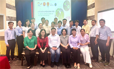 Đào tạo giảng viên nguồn về canh tác VietGAP cây ăn quả (mít, na, măng cụt)